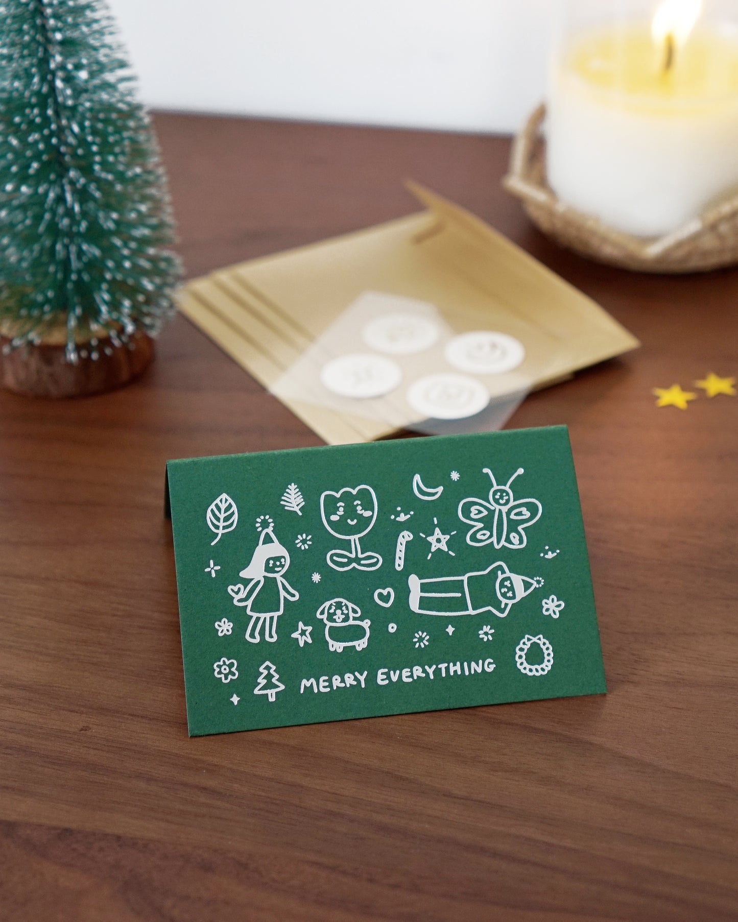 【買2送1】Merry Everything! 開心仔mini card